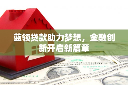 无极蓝领贷款助力梦想，金融创新开启新篇章