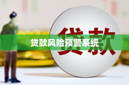勉县贷款风险预警系统