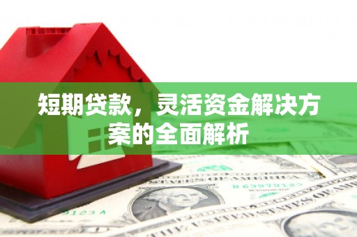黄平短期贷款，灵活资金解决方案的全面解析