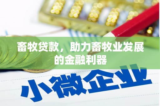 讷河畜牧贷款，助力畜牧业发展的金融利器