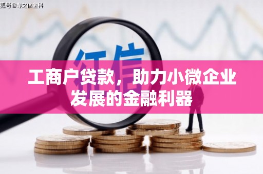 资兴工商户贷款，助力小微企业发展的金融利器