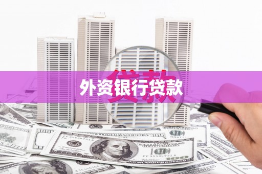 齐齐哈尔外资银行贷款