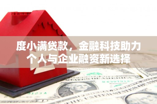 水林度小满贷款，金融科技助力个人与企业融资新选择