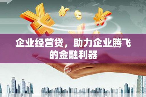 佳木斯企业经营贷，助力企业腾飞的金融利器