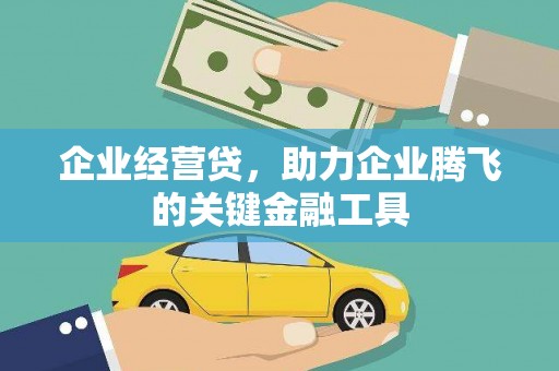雁塔企业经营贷，助力企业腾飞的关键金融工具