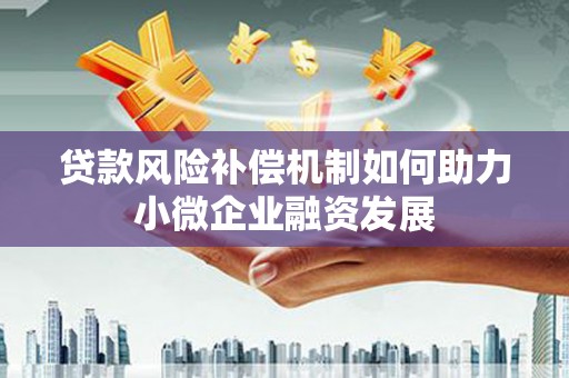 新晃贷款风险补偿机制如何助力小微企业融资发展