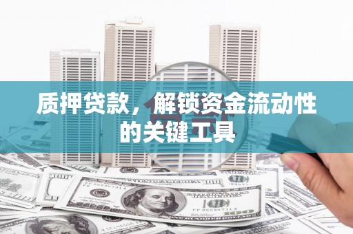 中寮质押贷款，解锁资金流动性的关键工具