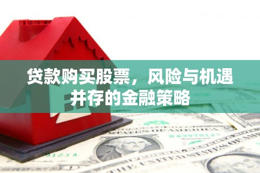 虾峙贷款购买股票，风险与机遇并存的金融策略