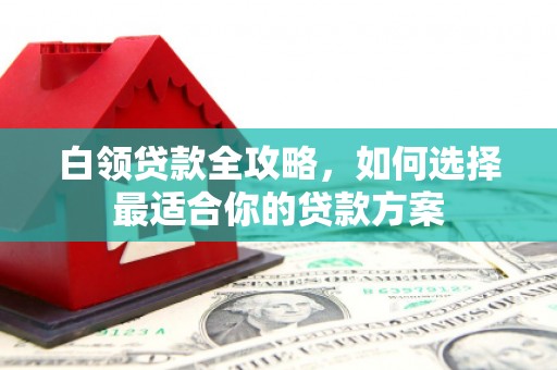 周宁白领贷款全攻略，如何选择最适合你的贷款方案